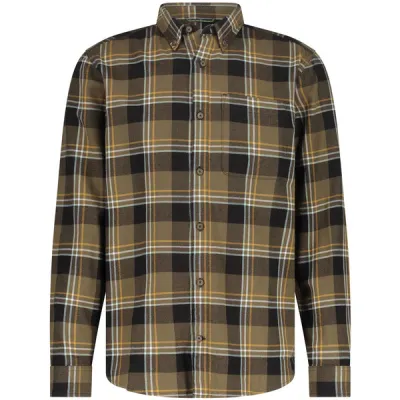 Royal Robbins Lieback Organic Cotton Flannel L/s - Dark Olive Timber Cove Pld - Miehet - L - Partioaitta, kuva 1 / 1