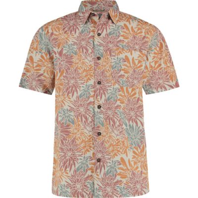 Royal Robbins Comino Leaf S/s - Baked Clay Bonsall Pt - Miehet - M - Partioaitta