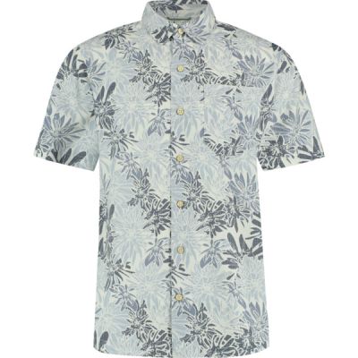 Royal Robbins Comino Leaf S/s - Sea Bonsall Pt - Miehet - L - Partioaitta