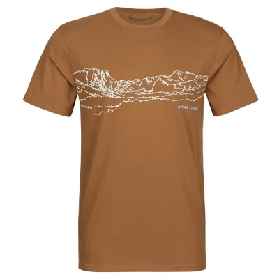 Royal Robbins Rr Graphic S/s - Caramel Cafe - Miehet - XL - Partioaitta, kuva 1 / 1
