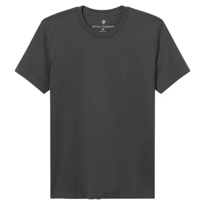 Royal Robbins Adventure Tee S/s - Charcoal - Miehet - L - Partioaitta, kuva 1 / 1