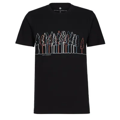 Royal Robbins Forest Tee S/s - Jet Black - Miehet - S - Partioaitta, kuva 1 / 1