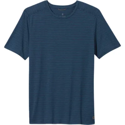Royal Robbins Vacationer Crew S/s - Navy Str - Miehet - S - Partioaitta, kuva 1 / 1
