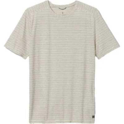 Royal Robbins Vacationer Crew S/s - Ivory Str - Miehet - XL - Partioaitta, kuva 1 / 1