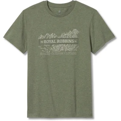 Royal Robbins Vintage Patch S/s - Duck Green Htr - Miehet - S - Partioaitta, kuva 1 / 1