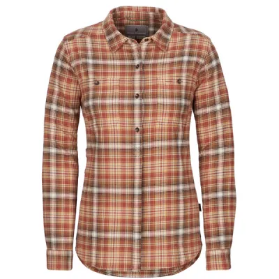 Royal Robbins Lieback Flex Tunic L/s - Baked Clay Rush Creek Pld - Naiset - M - Partioaitta, kuva 1 / 1