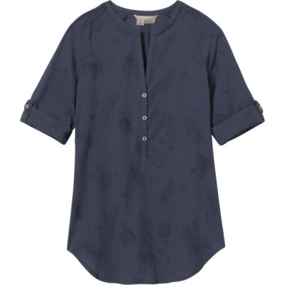 Royal Robbins Oasis Ii 3/4 Sleeve - Navy - Naiset - XL - Partioaitta