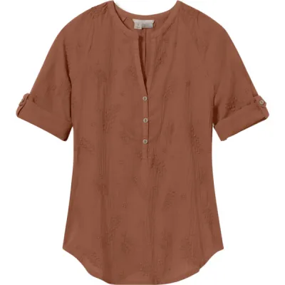 Royal Robbins Oasis Ii 3/4 Sleeve - Baked Clay - Naiset - L - Partioaitta, kuva 1 / 1
