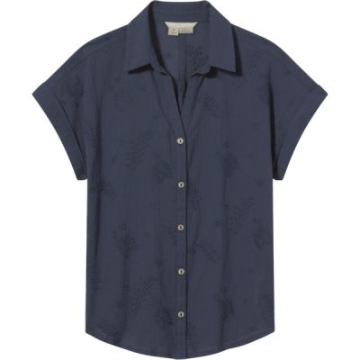 Royal Robbins Oasis S/s - Navy - Naiset - M - Partioaitta