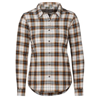 Royal Robbins Lieback Organic Cotton Flannel L/s - Ivory Wildwood Pld - Naiset - XS - Partioaitta | Alk. 99,95 €