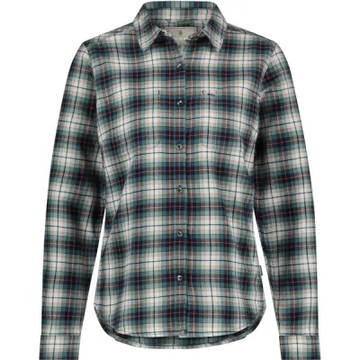 Royal Robbins Lieback Organic Cotton Flannel L/s - Sea Pine Wildwood Pld - Naiset - XL - Partioaitta, kuva 1 / 1