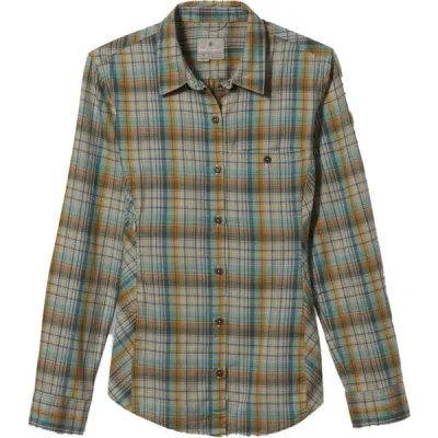 Royal Robbins Dream Trekker Flannel L/s - Soapstone - Naiset - XS - Partioaitta, kuva 1 / 1