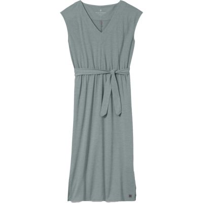 Royal Robbins Vacationer Dress - Lt Slate - Naiset - L - Partioaitta