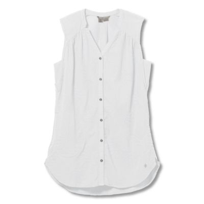 Royal Robbins Oasis Tank - White - Naiset - S - Partioaitta