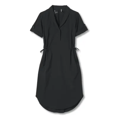 Royal Robbins Spotless Traveler Dress S/s - Jet Black - Naiset - L - Partioaitta, kuva 1 / 1