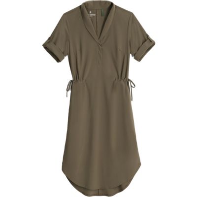 Royal Robbins Spotless Traveler Dress S/s - Everglade - Naiset - XL - Partioaitta