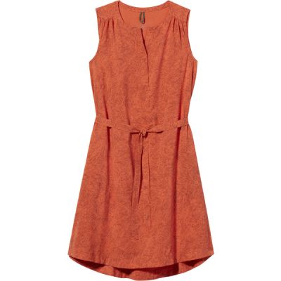 Royal Robbins Spotless Traveler Tank Dress - Poppy Elkhorn Pt - Naiset - L - Partioaitta