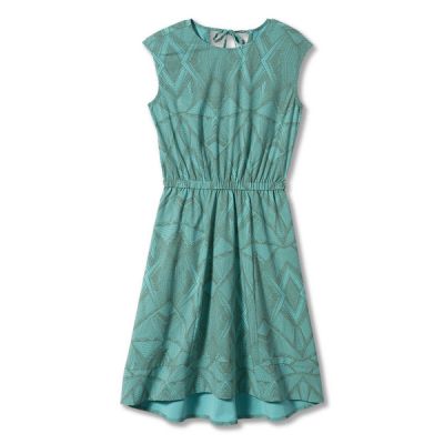 Royal Robbins Spotless Traveler Dress - Turquoise - Naiset - L - Partioaitta | Alk. 99,95 €