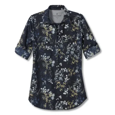 Royal Robbins Expedition Iitunic Print - Navy Zephyr Pt - Naiset - L - Partioaitta, kuva 1 / 1