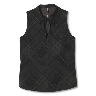 Royal Robbins Spotless Traveler Tank - Black Geo Dot Pt - Naiset - S - Partioaitta | Alk. 64,95 €