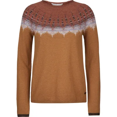 Royal Robbins Westlands Fairisle Crew - Rustic Muir Pt - Naiset - S - Partioaitta, kuva 1 / 1