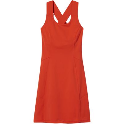 Royal Robbins Backcountry Pro Dress - Cherry Tomato - Naiset - XS - Partioaitta