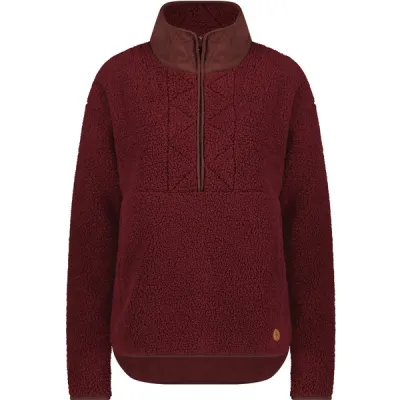 Royal Robbins Urbanesque Sherpa 1/2 Zip - Burnt Grape - Naiset - L - Partioaitta, kuva 1 / 1