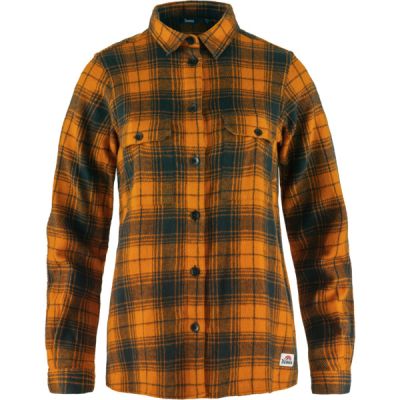 Tierra Fjällmossen Shirt W - Rust - Naiset - M - Partioaitta