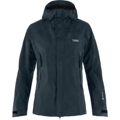 Tierra Aktse Jacket W - Deep Navy - Naiset - L - Partioaitta