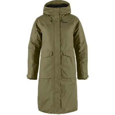 Tierra Nikka Parka W - Fall Green - Naiset - S - Partioaitta