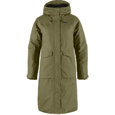 Tierra Nikka Parka W - Fall Green - Naiset - XL - Partioaitta, kuva 1 / 1