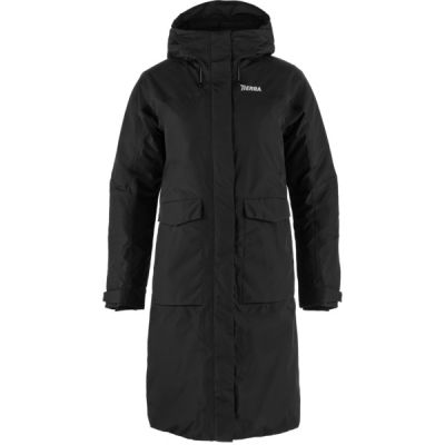 Tierra Nikka Parka W - Black - Naiset - L - Partioaitta