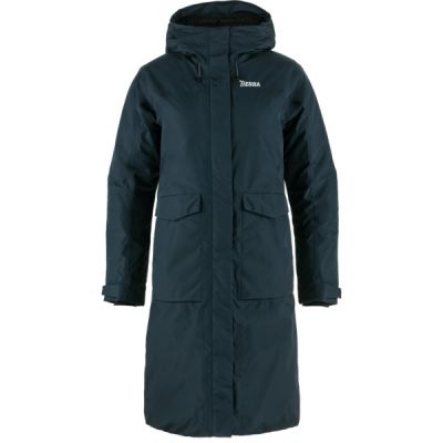 Tierra Nikka Parka W - Deep Navy - Naiset - L - Partioaitta
