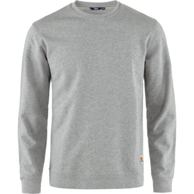 Tierra Oc Sweater Sunset Badge M - Grey Melange - Miehet - M - Partioaitta