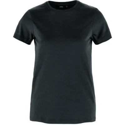 Tierra Wool Tee W - Black - Naiset - S - Partioaitta, kuva 1 / 1