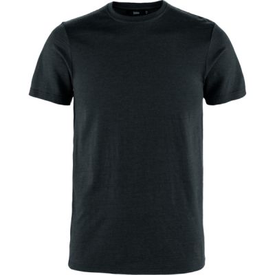 Tierra Wool Tee M - Black - Miehet - S - Partioaitta