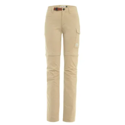 Tierra Correspondent Convertible Pant W - Sand Khaki - Naiset - 44 - Partioaitta, kuva 1 / 1