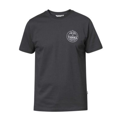 Tierra Tee M - Black (mountain Logo) - Miehet - XS - Partioaitta