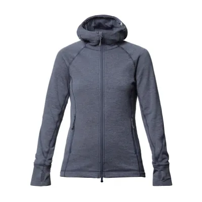 Tierra Sta Fleece Hood W - Eclipse Blue - Naiset - XS - Partioaitta, kuva 1 / 1