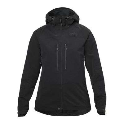 Tierra Ace Hood Jacket W - Black - Naiset - L - Partioaitta
