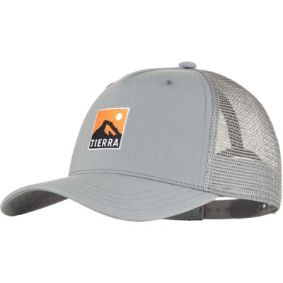 Tierra Mountain Trucker Cap - Grey - Unisex - One Size - Partioaitta