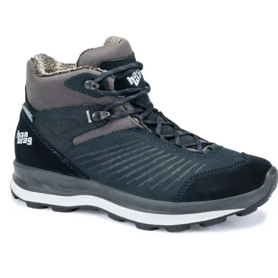 Hanwag Bluestrait Mid Lady Es - Navy/ Light Grey - Naiset - 4,5 - Partioaitta, kuva 1 / 1