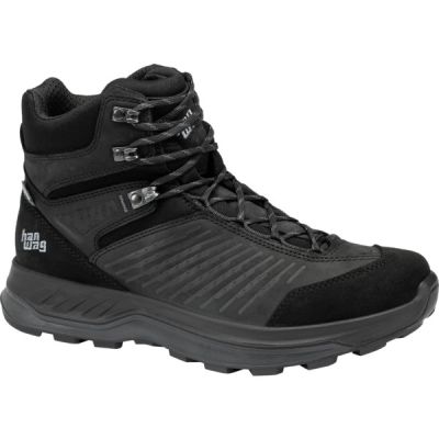 Hanwag Bluestrait Mid Es - Black/asphalt - Miehet - 8,5 - Partioaitta