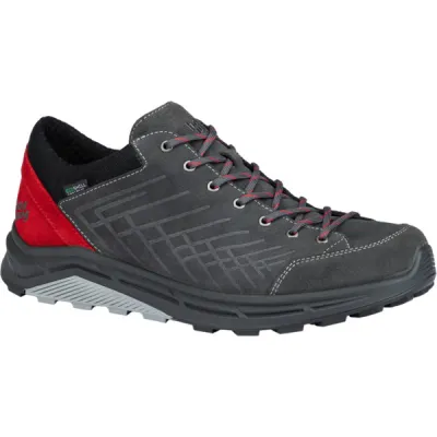 Hanwag Coastrock Low Es - Asphalt/red - Miehet - 8 - Partioaitta, kuva 1 / 1
