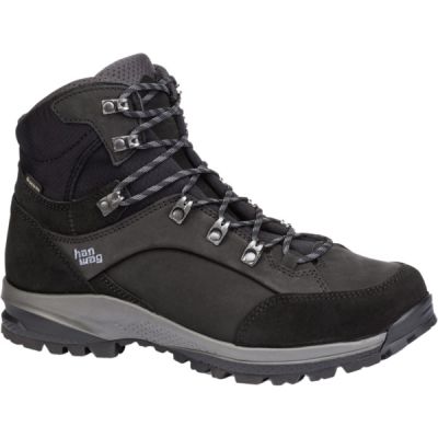 Hanwag Banks Sf Extra Gtx - Black/asphalt - Miehet - 10,5 - Partioaitta