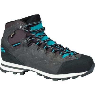 Hanwag Makra Light Lady Gtx - Asphalt/bluegreen - Naiset - 9 - Partioaitta