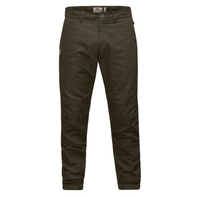 Fjällräven Sörmland Tapered Winter Trs M - Dark Olive - Miehet - 46 - Partioaitta