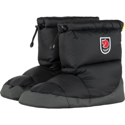 Fjällräven Expedition Down Booties - Black - Unisex - XL - Partioaitta