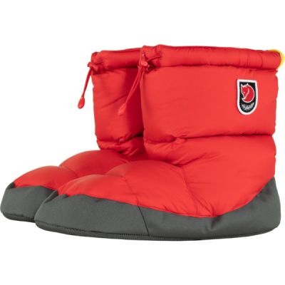Fjällräven Expedition Down Booties - True Red - Unisex - L - Partioaitta