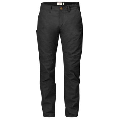 Fjällräven Sörmland Tapered Trousers M - Dark Grey - Miehet - 58 - Partioaitta